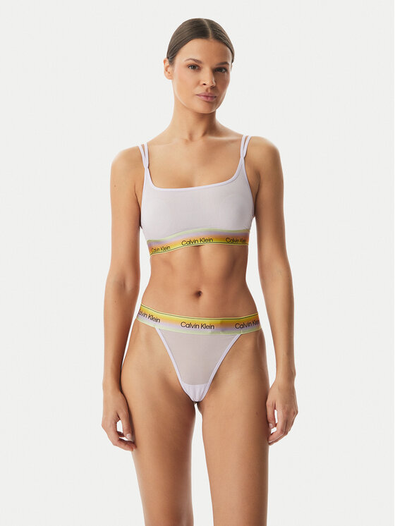 Calvin Klein Underwear Calvin Klein Underwear Tanga LV00QF8856 Világos lila