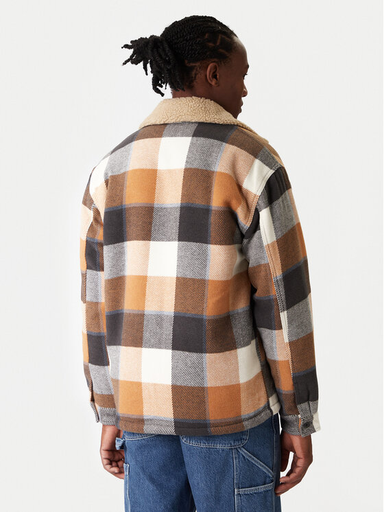 Quiksilver Quiksilver Преходно яке Dna Sherpa Harrington EQYJK04201 Кафяв Regular Fit