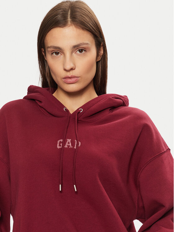 Gap Gap Bluză 588015-02 Roșu Relaxed Fit