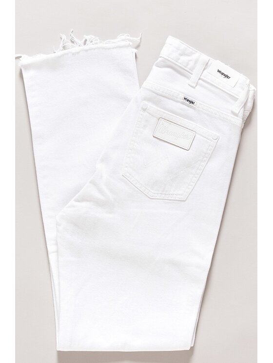 Wrangler Wrangler Jeans RETRO STRAIGHT Bianco Straight Fit