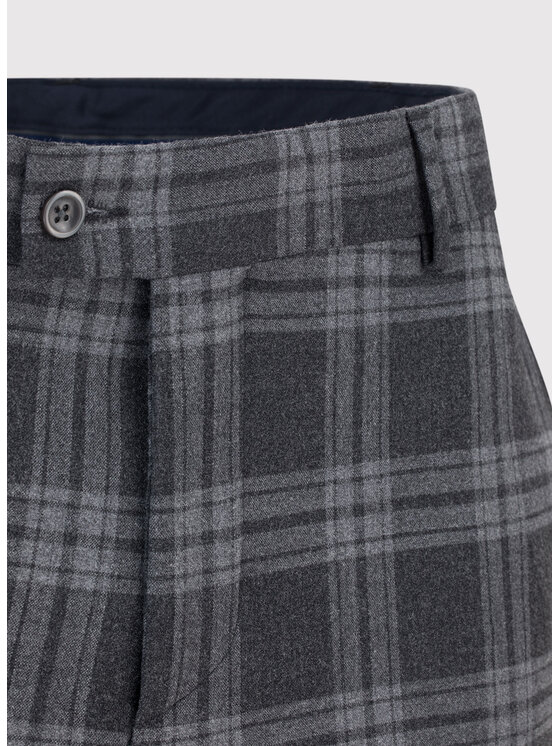 Pako Lorente Pako Lorente Spodnie garniturowe P22WF-6G-002 Szary Slim Fit