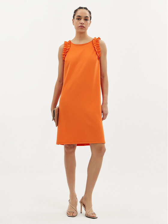 Joseph Ribkoff Joseph Ribkoff Letní šaty 242115 Oranžová Regular Fit