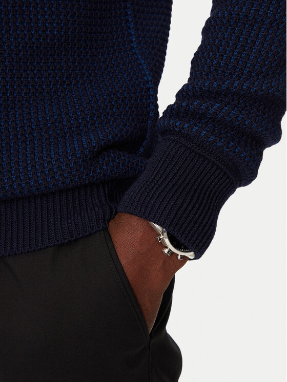 BOSS Boss Rollkragenpullover H-Emaurelio 50526833 Dunkelblau Regular Fit