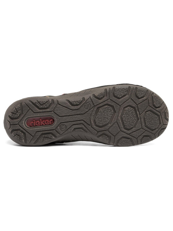 Rieker Rieker Kotníková obuv s elastickým prvkem 52590-54 Khaki