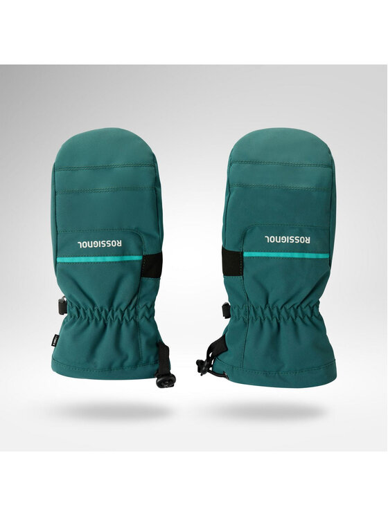 Rossignol Rossignol Rękawice narciarskie Jr Roc Mittens R-Shell Dry Zielony