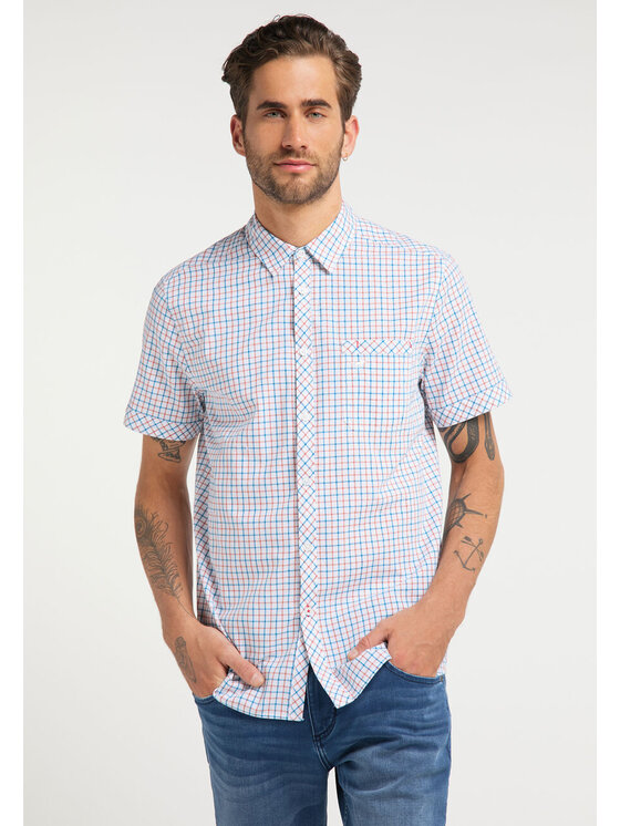 Mustang Mustang Camicia COLLIN BASIC CHECK Multicolore Regular Fit