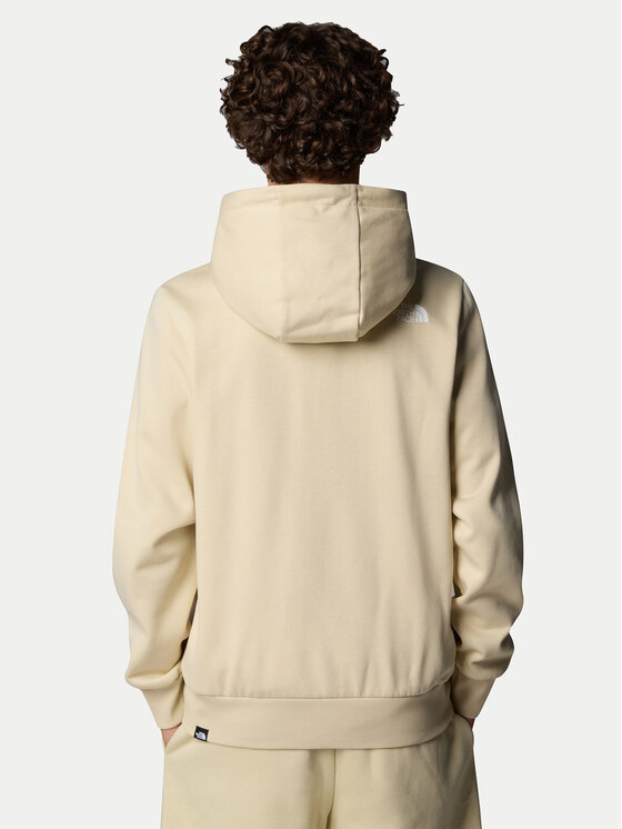 The North Face The North Face Majica dugih rukava Simple Dome NF0A89FD Bež Regular Fit