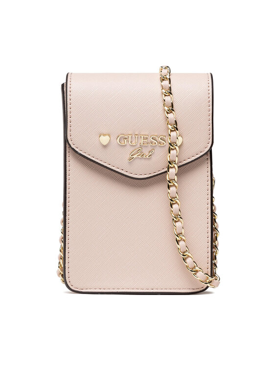 guess pink mini bag