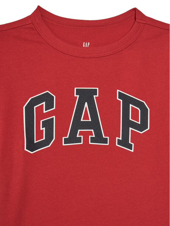 Gap Gap T-Shirt 708370-00 Czerwony Regular Fit