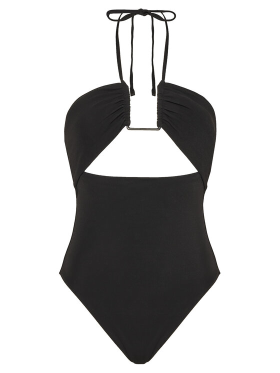 Női Női fürdőruha Calvin Klein Swimwear, Méret: M, Fekete, KW0KW02813