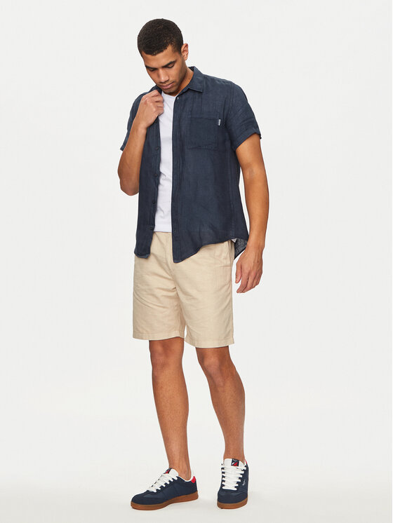 Pepe Jeans Pepe Jeans Koszula Paige PM308494 Granatowy Regular Fit