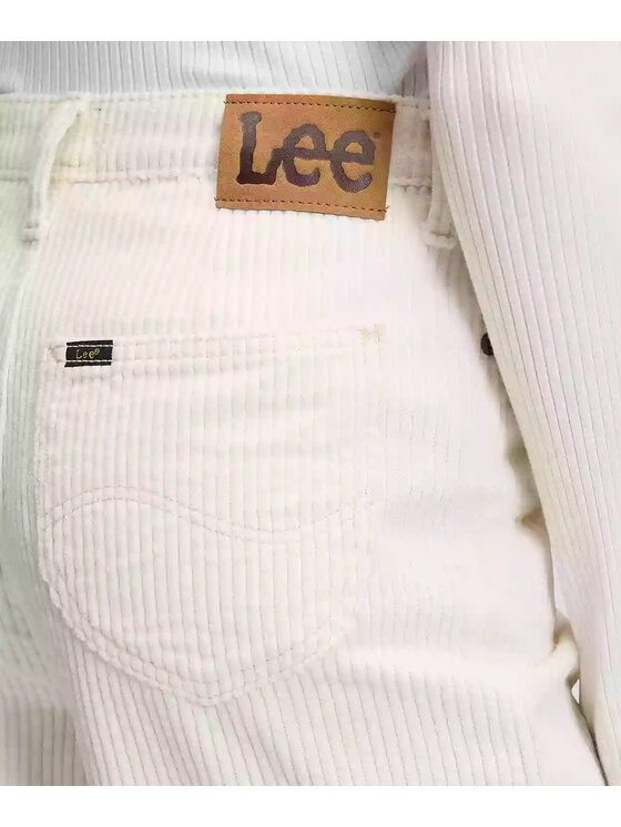 Lee Lee Jeansy 112387560 Beżowy Bootcut Fit