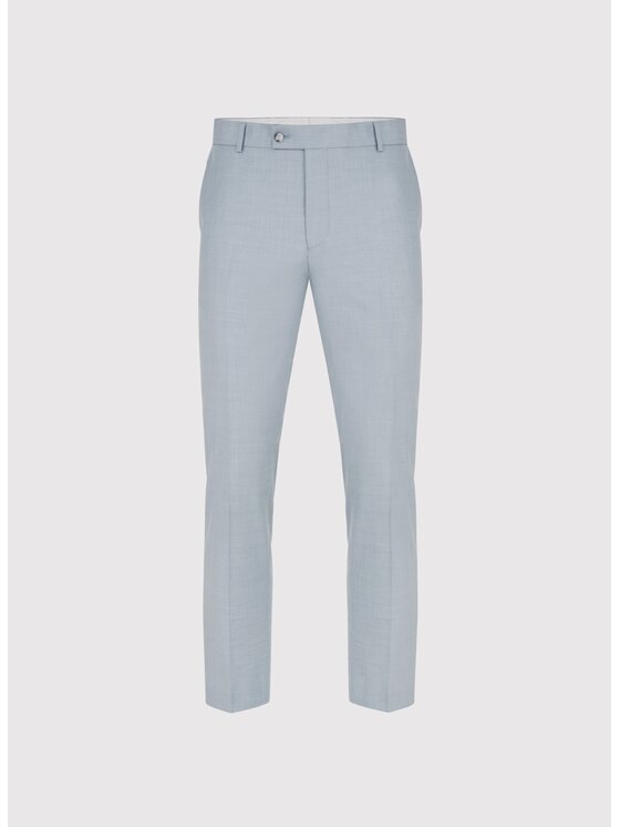 Pako Lorente Pako Lorente Spodnie garniturowe P25SF-6G-010 Niebieski Slim Fit