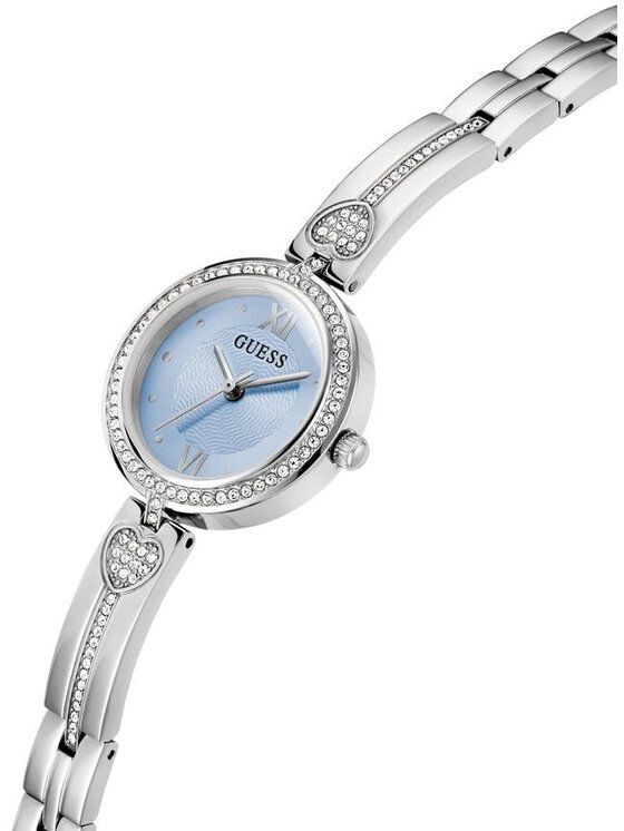 Guess Guess Zegarek GW0655L4 Srebrny