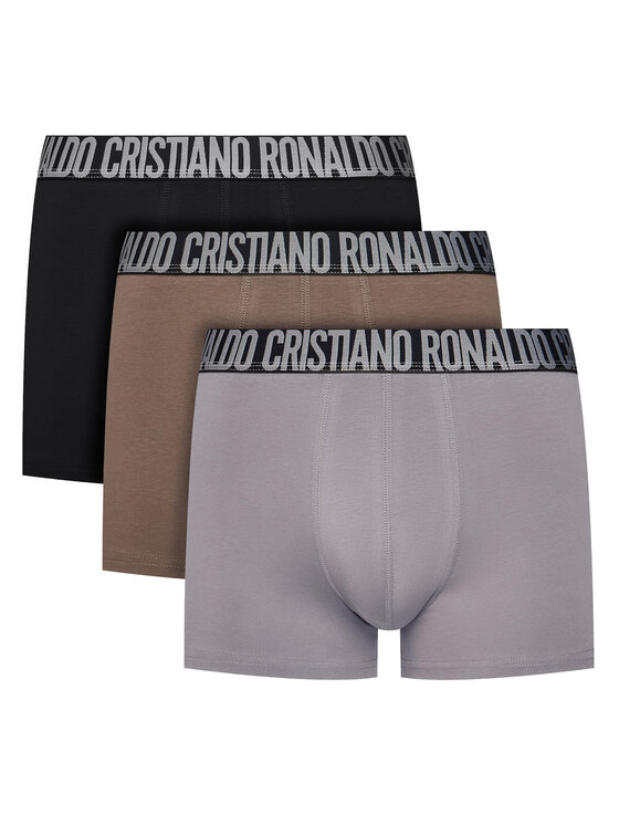 Férfi 3 darab boxer Cristiano Ronaldo CR7, Méret: M, Színes, 300-8100-49