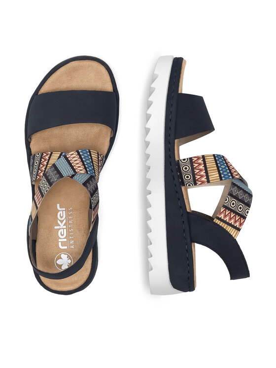 Rieker Rieker Sandale V44G8-14 Tamnoplava