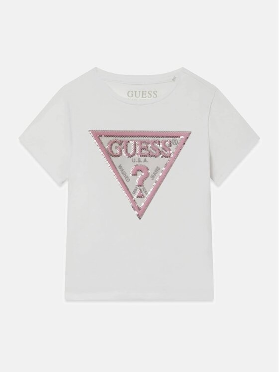 Guess Kids Guess Kids Tank top 180682 Bílá Classic Fit