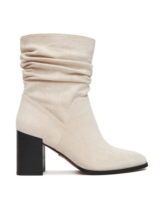 Nine West Nine West Polokozačky CEO-JAMILAH-01 Béžová