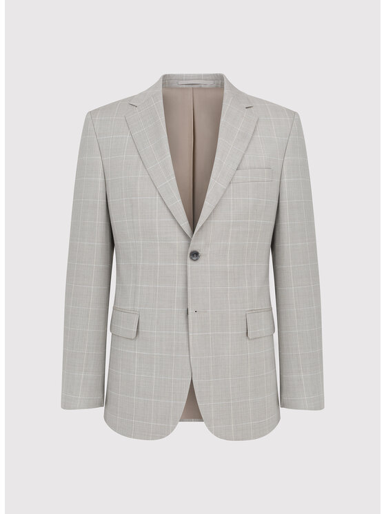 Pako Lorente Pako Lorente Marynarka P26SP-3G-026 Szary Slim Fit