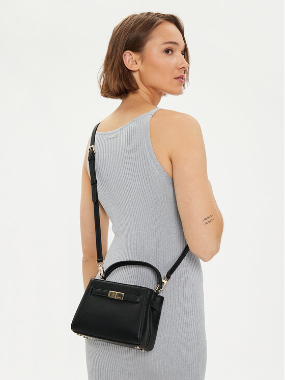 DKNY DKNY Torbica Paxton Sm Satchel R41DAC76 Crna