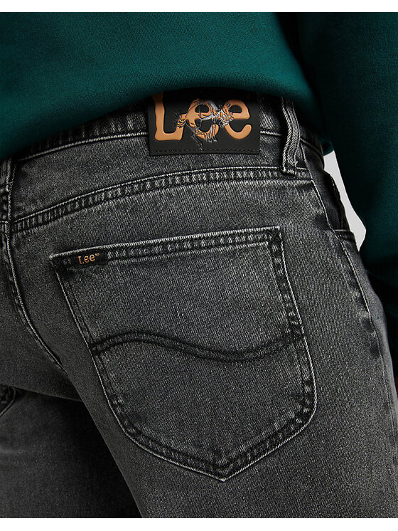 Lee Lee Jeansy WEST Szary Loose Fit