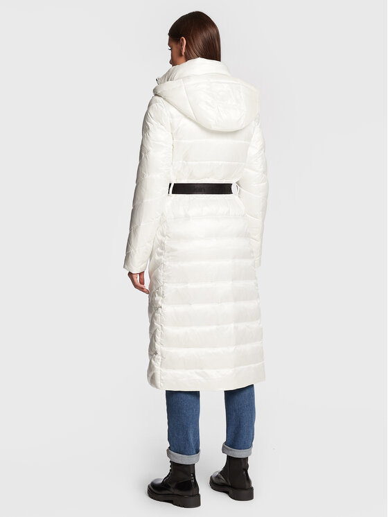 Calvin Klein Calvin Klein Μπουφάν μεταβατικό Essential K20K204699 Εκρού Regular Fit