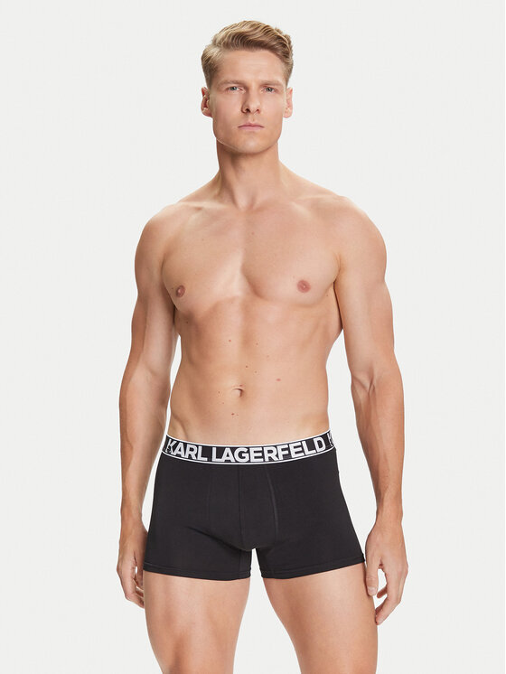 KARL LAGERFELD KARL LAGERFELD Souprava boxerek A3M47010 Černá