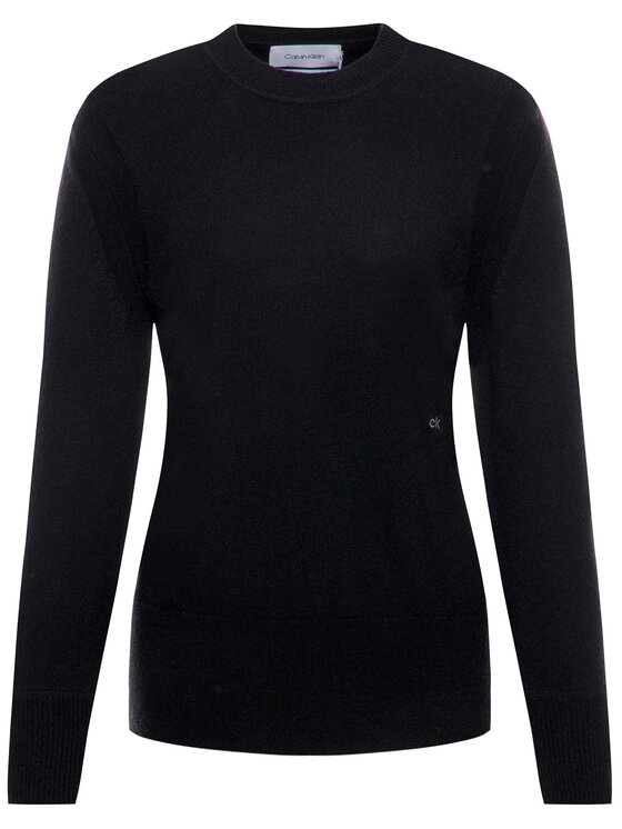 Calvin Klein Calvin Klein Пуловер K20K201347 Черен Regular Fit
