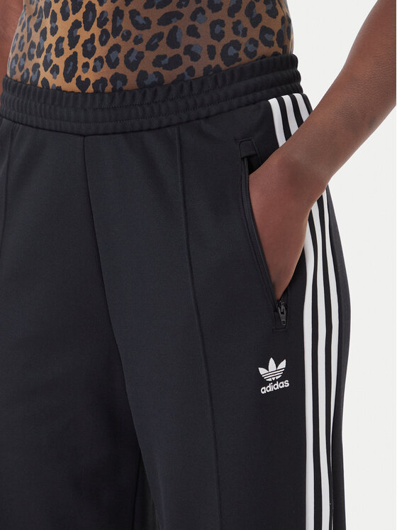 adidas adidas Παντελόνι φόρμας Beckenbauer KB2984 Μαύρο Regular Fit