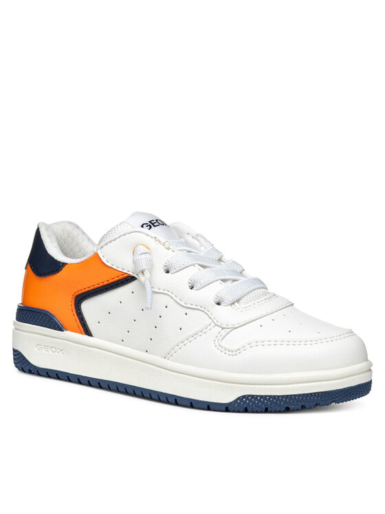 Geox Geox Snīkeri J Washiba J45LQB 5411 C1383 S Balts