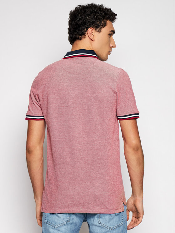 Jack&Jones Jack&Jones Polo majica Paulos 12136668 Rdeča Slim Fit