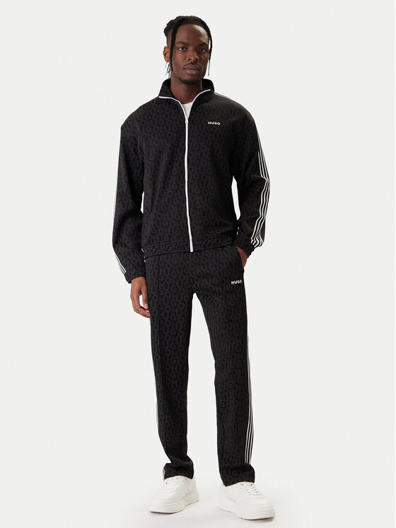 HUGO HUGO Jogginganzug Tracksuit 50542894 Schwarz Regular Fit