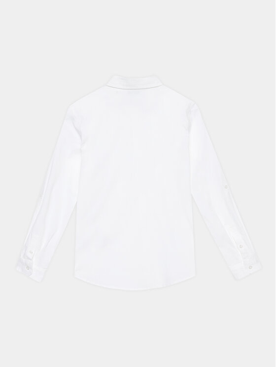 Guess Guess Hemd L3YH04 WE5W0 Weiß Regular Fit