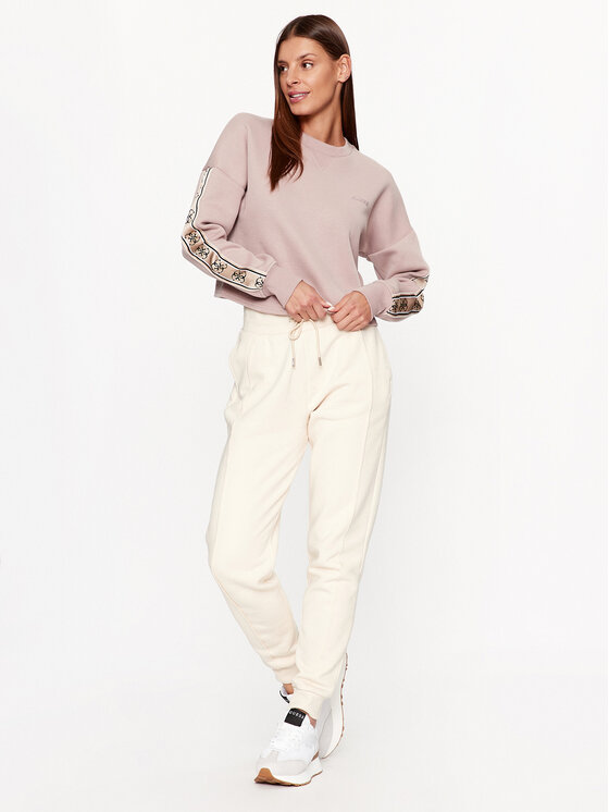 Guess Guess Суитшърт V3BQ16 KB3P2 Розов Regular Fit