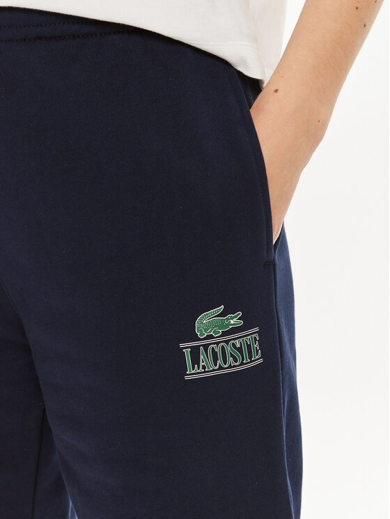 Lacoste Lacoste Szorty sportowe GH1220 Granatowy Regular Fit