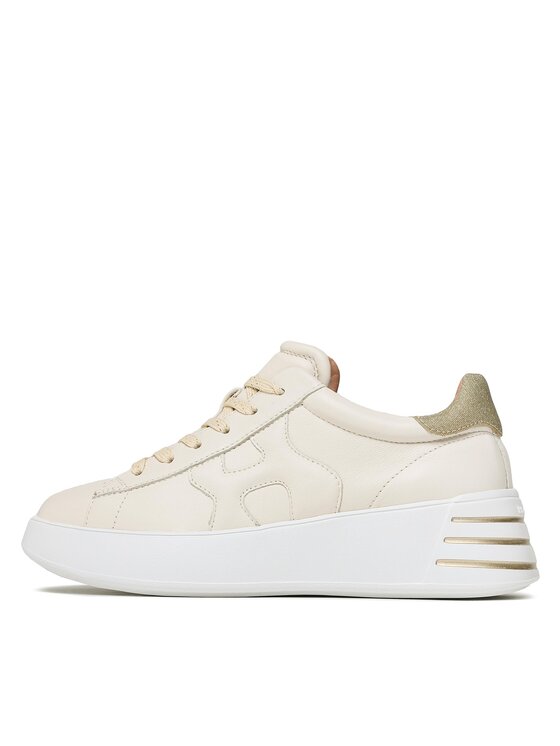 HOGAN HOGAN Sneakersy HXW5640DN61RCB Écru
