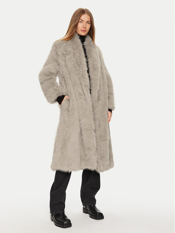 Eleh Pelliccia E00192 Beige Regular Fit, taglia : M