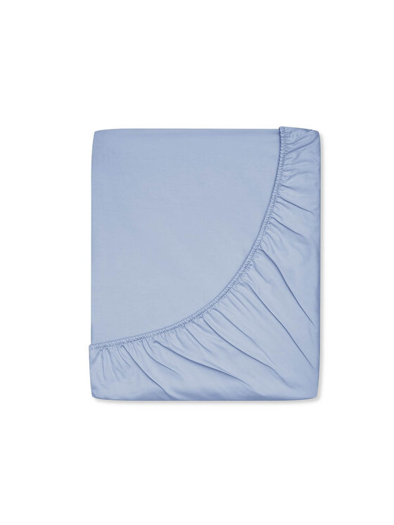 White pocket White pocket Prześcieradło satynowe Błękitny