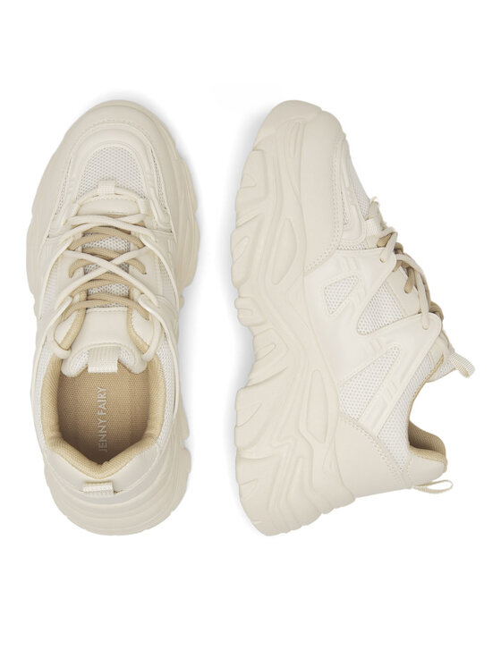 Jenny Fairy Jenny Fairy Sneakersy Hiza WSS21006-03 Biela