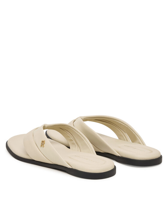 Tommy Hilfiger Tommy Hilfiger Čības uz pirksta FW0FW09216 Écru