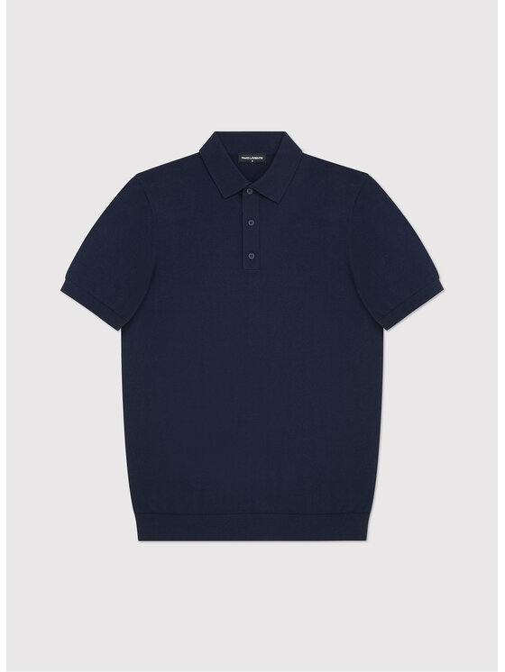Pako Lorente Pako Lorente Polo P25WF-TX-007 Granatowy Classic Fit