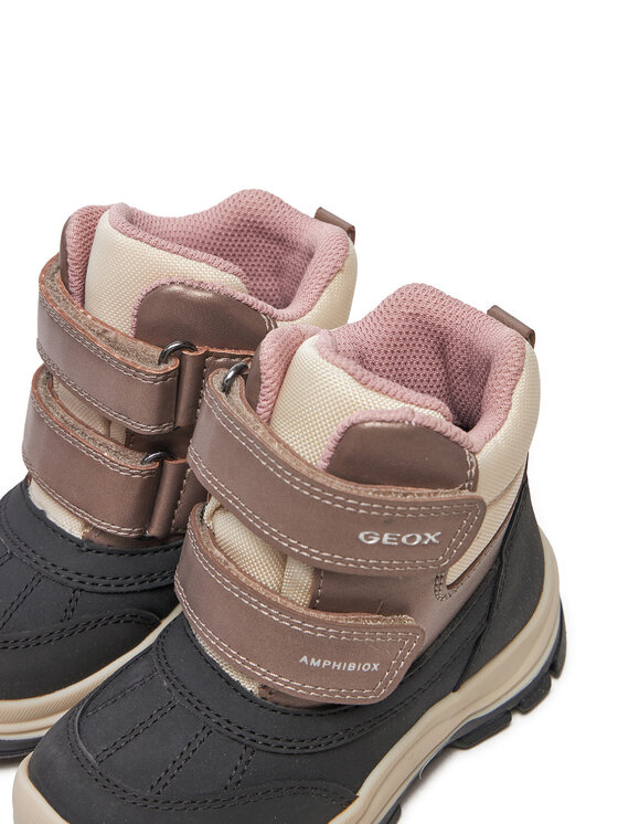 Geox Geox Čizme za snijeg B Flanfil Girl B Abx B463WD 050FU C0976 S Crna