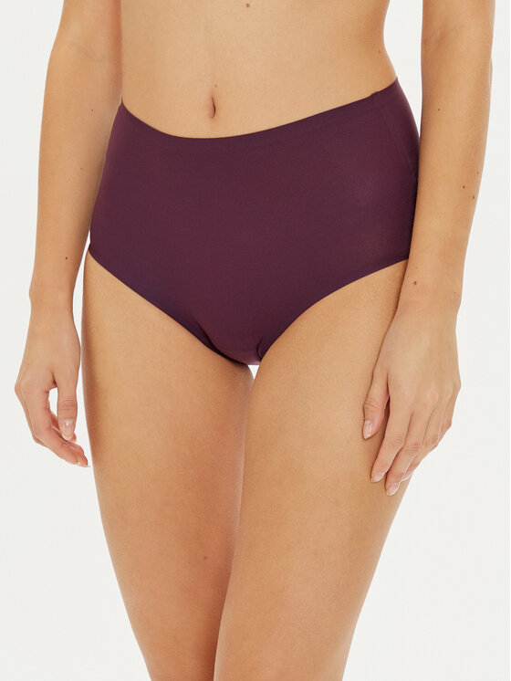 Chantelle Klasické nohavičky s vysokým pásom Soft Stretch C26470 Fialová