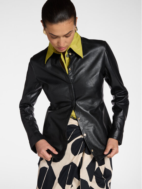 Elena Mirò Elena Mirò Koszula 5201P000293N033 Czarny Slim Fit