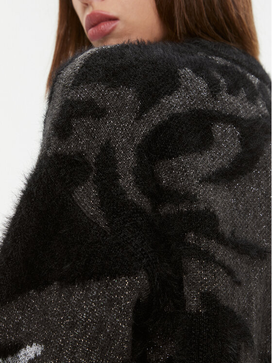 DKNY DKNY Sweter P3MSB00Z Czarny Regular Fit