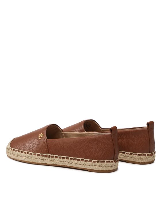 LAUREN RALPH LAUREN Lauren Ralph Lauren Espadryle Cameryn IV 802905304002 Brązowy
