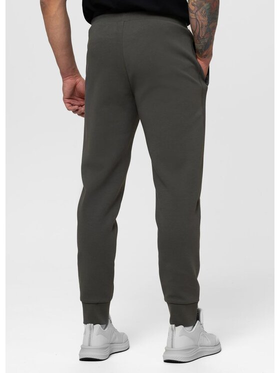 PITBULL PITBULL Spodnie dresowe SAMPSON Zielony Regular Fit