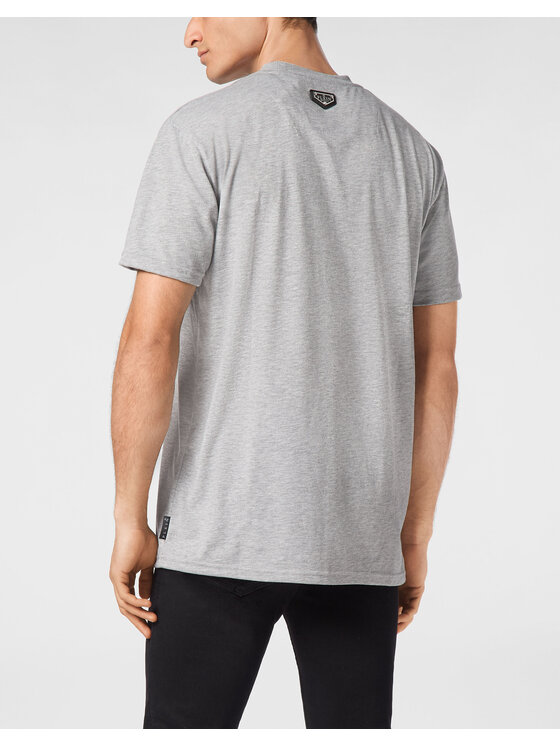 PHILIPP PLEIN PHILIPP PLEIN Tričko 9453 Sivá Regular Fit