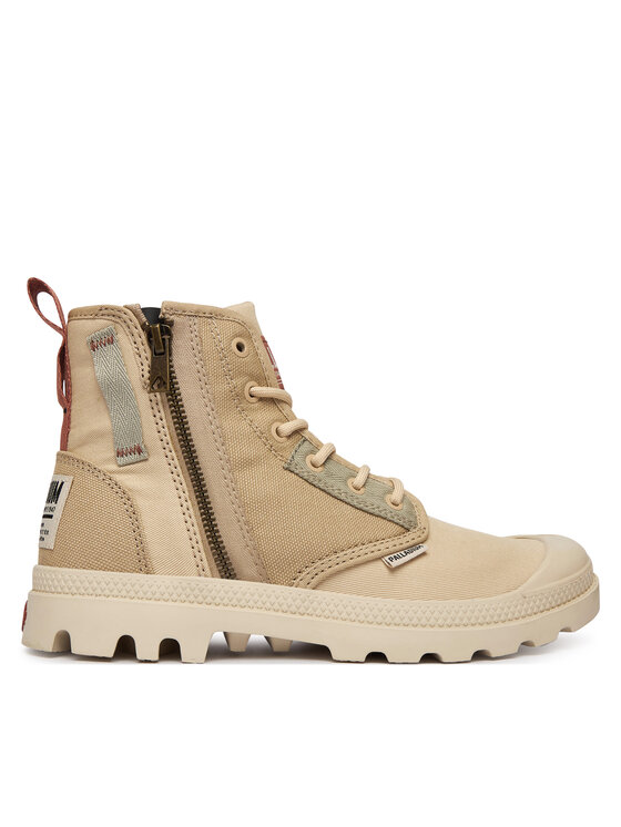 Palladium Palladium Schnürstiefeletten Pampadetroitzip Su 94612-221-M Beige