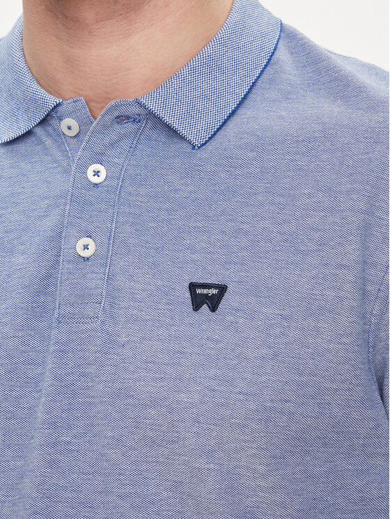 Wrangler Wrangler Polo Refined 112350391 Μπλε Regular Fit